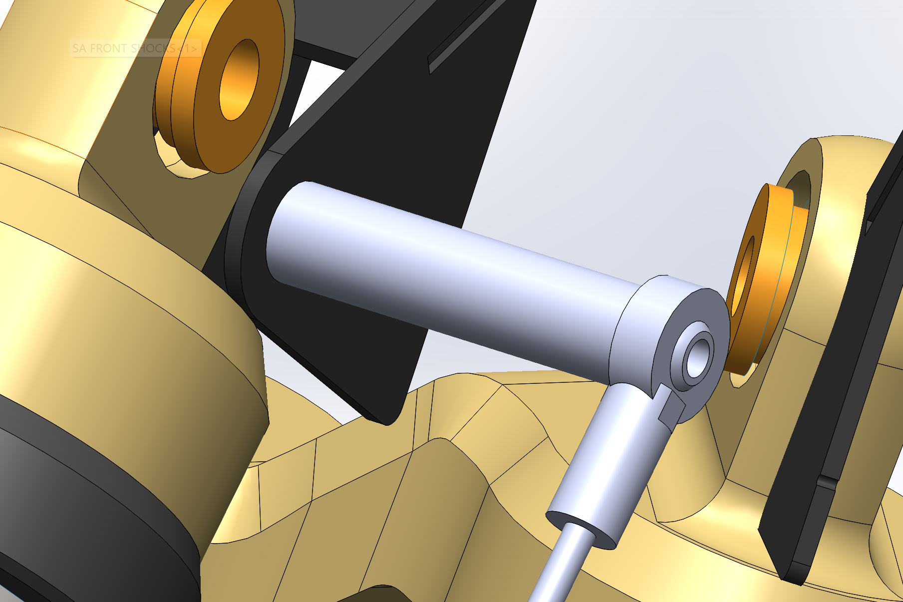 Final top mount design